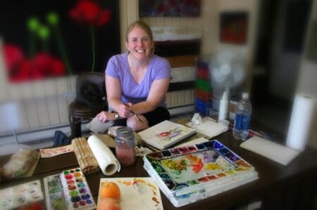 Kendra Watercolour Artist and Instructor